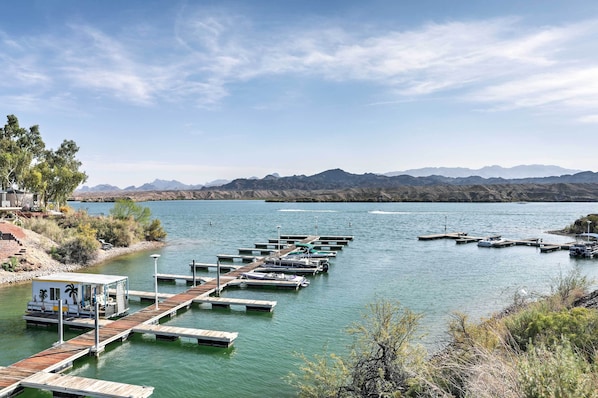 Lake Havasu City Vacation Rental | 1BR | 1BA | Stairs Required | 480 Sq Ft