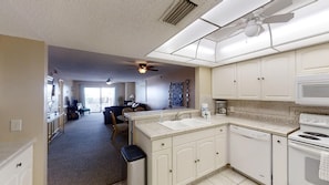 Large kitchen area