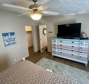 Master Bedroom dresser and closet.