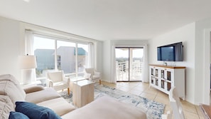 Living Room with HDTV