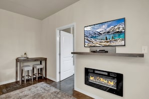 Cabernet Cottage Fireplace