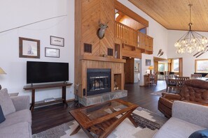 main floor living room.