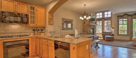 Indoors, Kitchen, Microwave, Oven, Floor