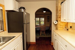 Welcome to the cute historical style of the Cozy Cabin!  Wood floors throughout.