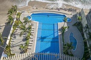 View of the Common Area Pool from your Patio