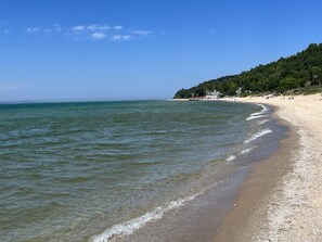 Stretch of Beach in front of the condo. 