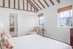 The master bedroom offers views of Mangrove Bay.