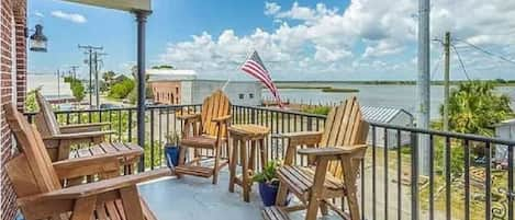 Corner townhouse boasts unobstructed view of the Apalachicola River