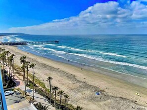 Right outside your windows!  Wake up to this ocean view, then walk the boardwalk