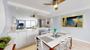 Enjoy meals with a side of fresh vibes, light, air, and perfect for gathering.