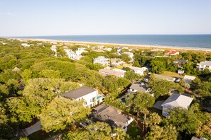 Blocks from the beach.