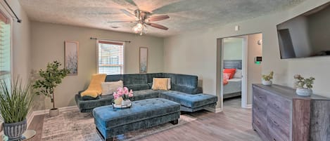 Murfreesboro Vacation Rental | 3BR | 1BA | 1,024 Sq Ft | Step-Free Access