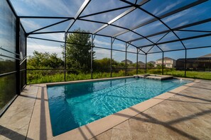 Beautiful sunny pool