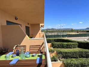 Amazing flat with sea views, community garden & pool 3 terraces, A/C parking 6px