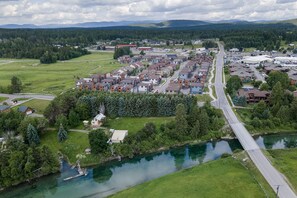 Alta Views community alongside the river