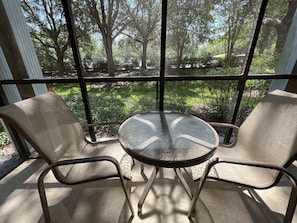 Screened in patio - first floor