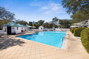 The Cabana Pool is Just Steps Away!