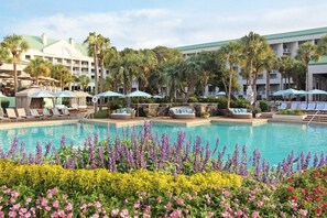 Westin Hilton Head Resort Pool. All guests have access to this.