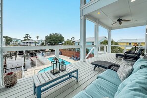 Large balcony