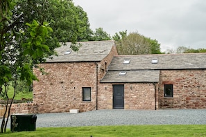 The exterior of Plum Cottage, Lake District
