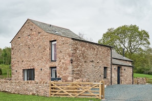 The exterior of Plum Cottage, Lake District