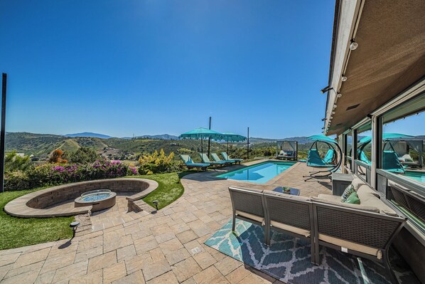 Pool Area & View