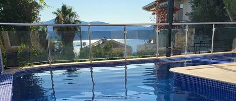 Pool with Amazing Bay View