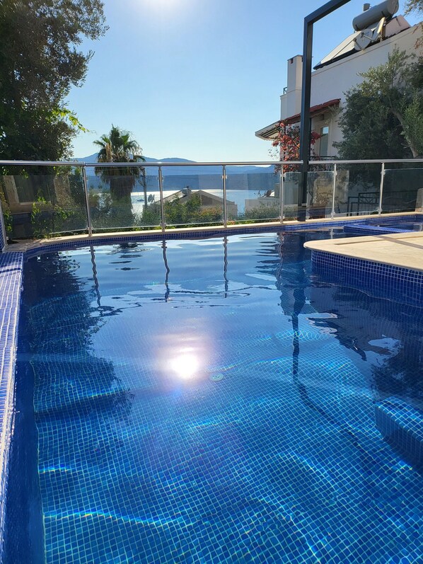 Pool with Amazing Bay View