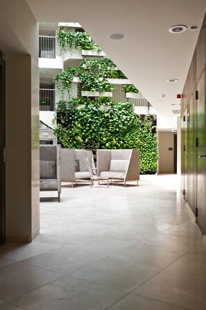 Sala de estar do lobby