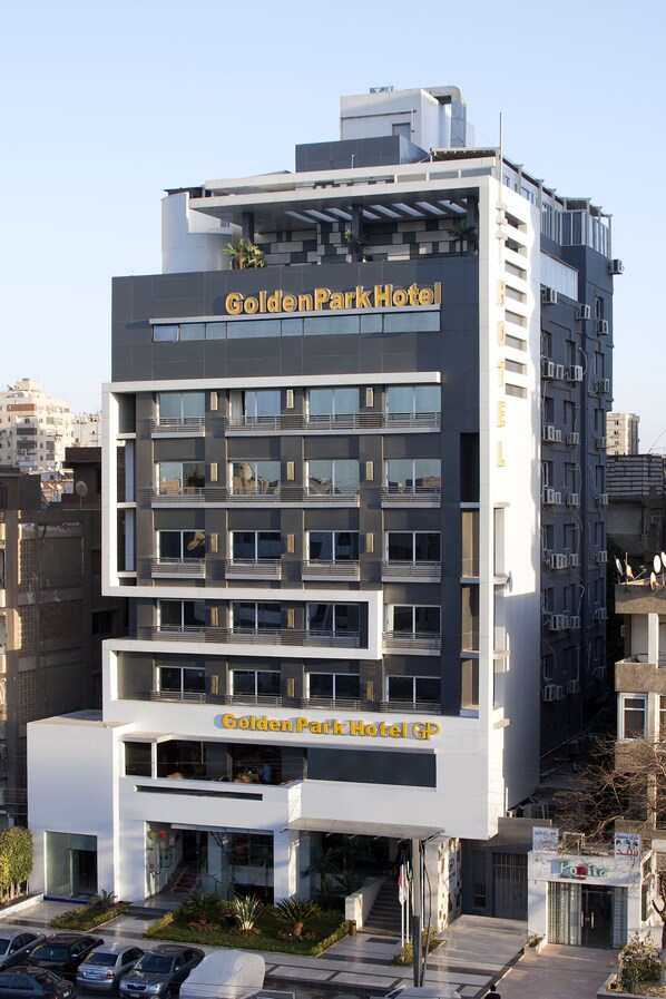 Overnatningsstedets facade