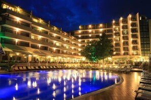 Front of property – evening/night