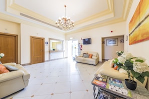 Sitzecke in der Lobby