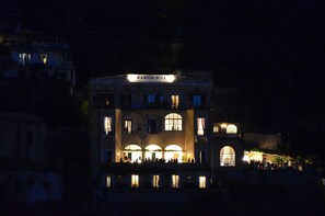 Front of property – evening/night