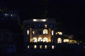 Front of property – evening/night