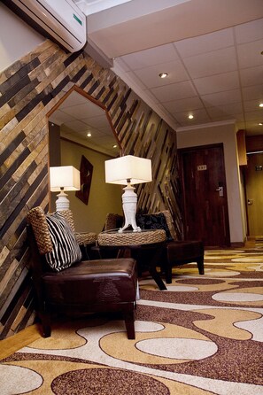 Sitzecke in der Lobby