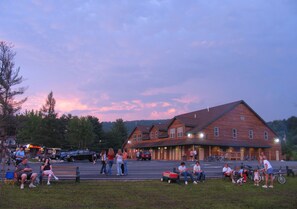 Front of property - evening/night