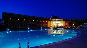 Front of property – evening/night
