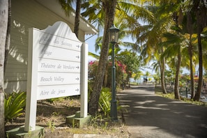 Interior entrance