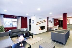 Sala de estar en el lobby