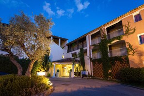Front of property - evening/night