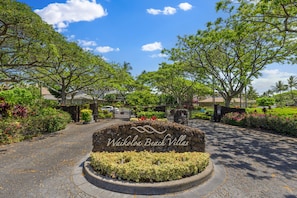 Entrance to Waikoloa Beach Villas