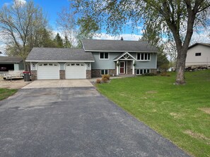 Driveway for parking or pickleball