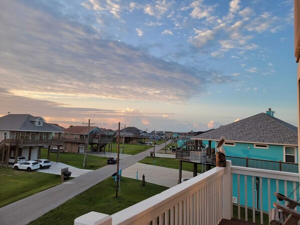 A beautiful view from the Dream Weaver's balcony.
