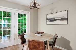 We love this part of the cabin - always a favorite spot of ours!