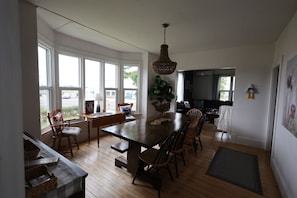 main dining area with comfortable seating for 10 adults