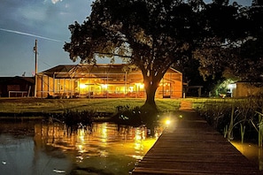 View of the home from the boat dock!