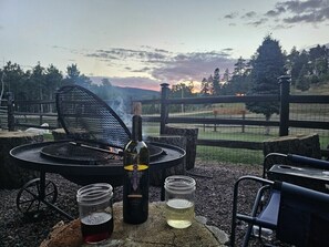 Loftin Sunset at Two Bears Cabin