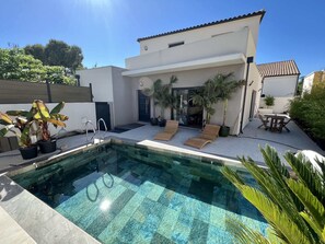 Maison vue de l'extérieur