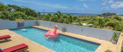 Pool + Waterfall = Fun in the Sun!