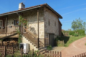 La façade de la maison